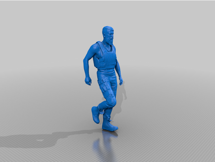 cyberpunk 2077 - photogrammetry game artemartemartem action figure 3d print model - Mito3D