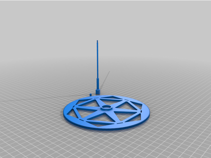 filage assiette agusberuti montage mouvement pièces 3d print model - Mito3D