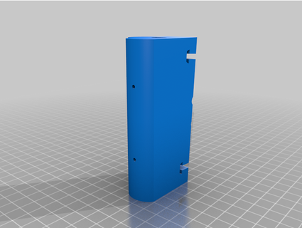 drift wood holder donw 3d print model - Mito3D