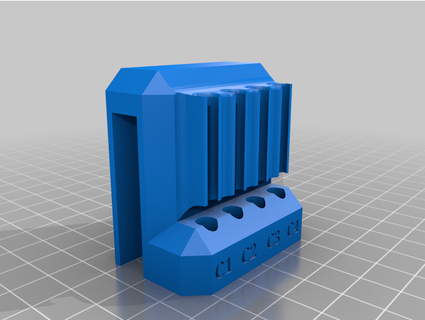 aquarium dosage pompe tuyau monter x4 davidunderscore 3d print model - Mito3D