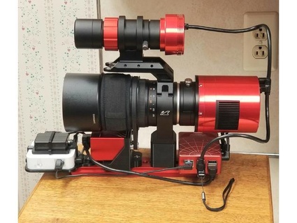 zwo eaf adapter samyang 135mm lens drhollen 3d print model - Mito3D