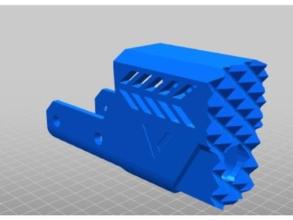 krytac vector rail zoneprism airsoft kriss laylax strike vect 3d print model - Mito3D