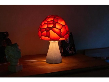 pied Markellov champignon lampe 2 e14 prise rolfzuckowskiultras voronoi 3d print model - Mito3D