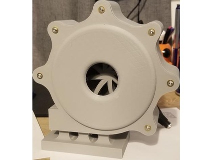 Turbine benjidabull elektrisch Ventilator Motor 3d print model - Mito3D