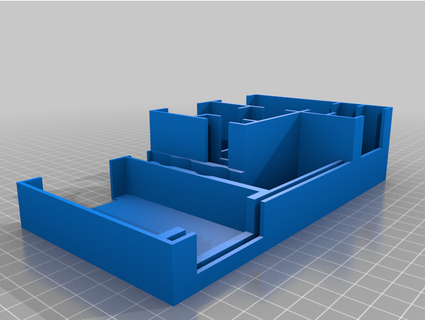 Luxor inserire tatageek tavola gioco tavolo giochi inserti organizzatore 3d print model - Mito3D