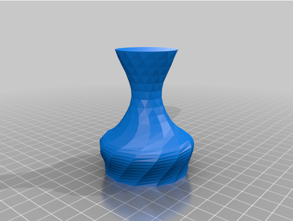 poly vase andrule95 3d print model - Mito3D