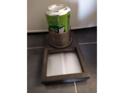 watertight cat water dish - juice carton fizzy drink seagull08 bowl pet 3d print model - Mito3D