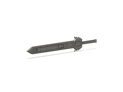 Invasion Schlüssel Schwert aki Bring einkame ga töten Anime 3d print model - Mito3D