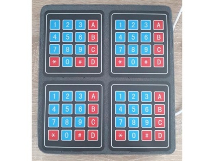 64 llave macro teclado tornillo 3d print model - Mito3D