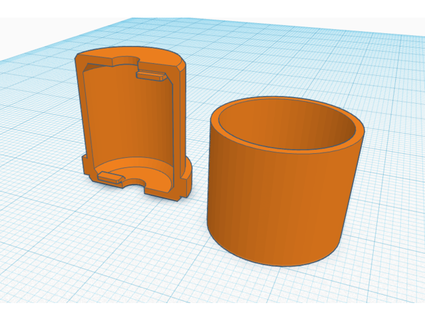 filament dust filter case vorlovsky 3d print model - Mito3D