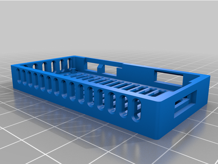 raspberry pi case remix michaelbourque base cooling 3d print model - Mito3D