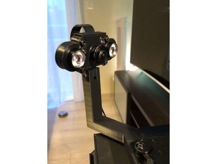 Himbeere pi Kamera Auto ir Filter Schnitt cr6 montieren famax se cr6se Realität 3d print model - Mito3D