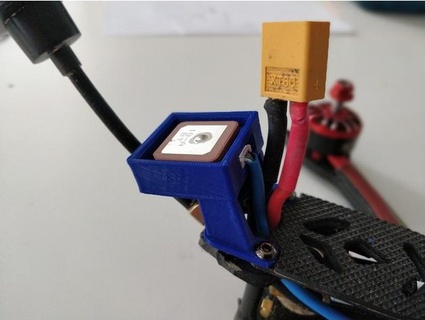 supporto GPS versare drone fpv telaio sl5 Cidoniano iflight sinseman44 3d print model - Mito3D