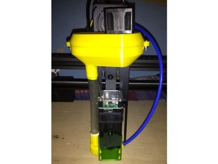 atomstack fumi filtro sagittario estrattore laser Taglio 3d print model - Mito3D