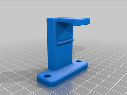 led light bar stand 15mm corner extrusion aivasyuk blv mgn cube mod holder mount 3d print model - Mito3D