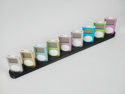 ipod mini stands mightyjabba stand 3d print model - Mito3D