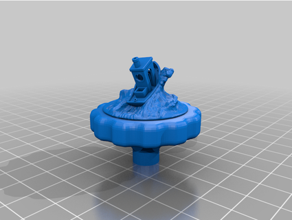 benchy water extruder knob ender 3 jhlk accessory creality ender3 3d print model - Mito3D