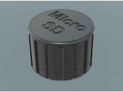 microsd card case locks zvedak memory 3d print model - Mito3D