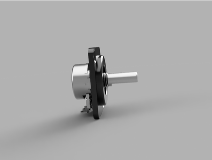 neutralik style Potentiometer Teller mgemelke Audio Verbinder Patchbay 3d print model - Mito3D