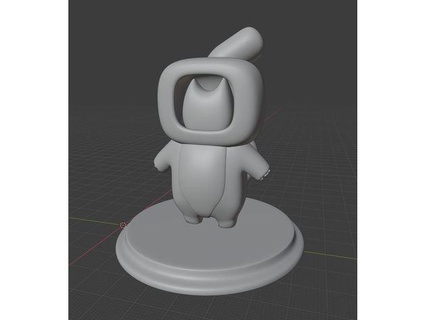 supervisor space cat masked joey 3d print model - Mito3D
