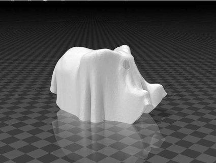 animal ghost elefante espectro garaje syzguru11 3d print model - Mito3D