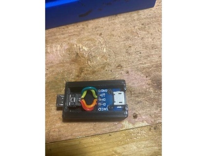 micro USB Voltagem isolador cghildreth cr6 cr6se crialidade 3d print model - Mito3D