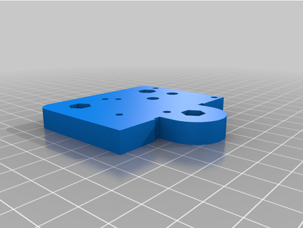 e3d hemera ender 3 adaptador krislabs 3d print model - Mito3D