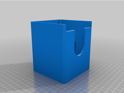 suporte pesado banheiro acessórios algodão cotonete distribuidor 3d print model - Mito3D