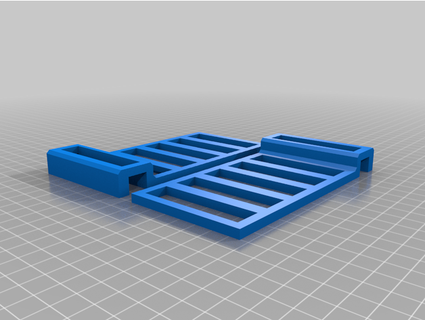 stabilisateur Divisé forme petite imprimantes impression métallisée 3d print model - Mito3D