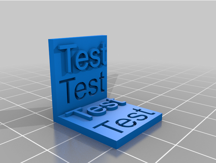 3d testo test molla 3d print model - Mito3D