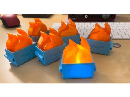 cassonetto fuoco desktop giocattolo stevetsuida 2020 3d print model - Mito3D