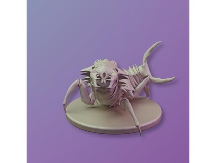 chaurus skyrim daniels destinata disegni dungeon draghi miniatura 3d print model - Mito3D