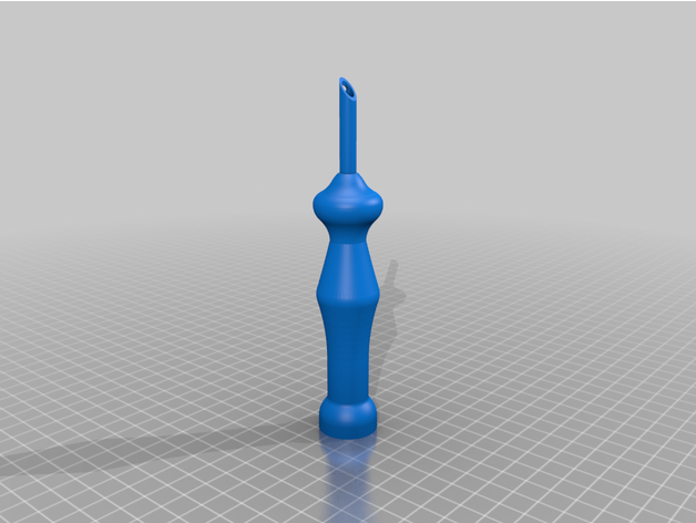 tufting needle ztaylor54 art needle rug thread tool tufting yarn  3D print model - Mito3D