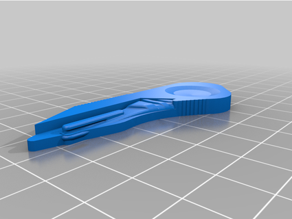 scalpel 11 handle razor blade holder lucarossetti diy knife utility 3d print model - Mito3D