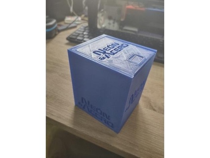 ne acero caja paraca cartas rafahg 3d print model - Mito3D