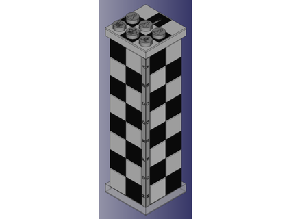 Schach Box v02 Bongwolke Auflage Ruvin Tafel einstellen 3d print model - Mito3D