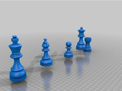 xadrez Hanak max 3d print model - Mito3D