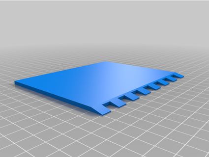 tile grout spreader jcfx11 3d print model - Mito3D