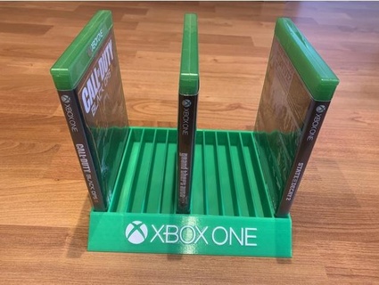 xbox game case holder nathan102 3d print model - Mito3D