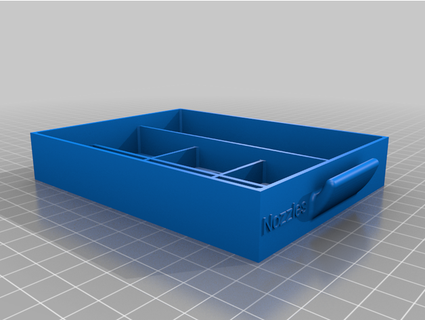 ender 3 nozzle drawer mdozer pro 3d print model - Mito3D