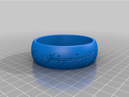 lord rings - ring cereal bowl igalopaka 3d print model - Mito3D