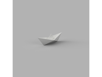 origami barco kiruorex brinquedos 3d print model - Mito3D