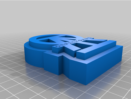 logo qalf milesssooo damigella 3d print model - Mito3D