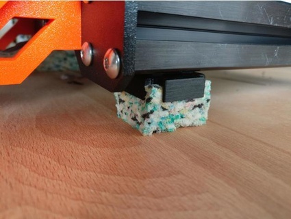 recycelt Schaum Anti Vibration Fuß Prusa pjotrke Dämpfer i3 mk3 Dämpfung 3d print model - Mito3D