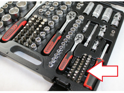 ks tools bit holder halter altay 911 9170779 ks-tools torx 3d print model - Mito3D
