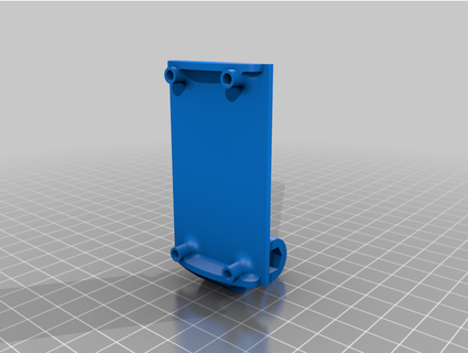1 axis gimbal standard gopro screw mount haythamfpv brushless gimball 3d print model - Mito3D