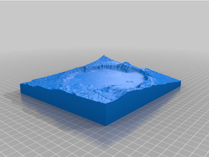 space 1999 alpha crater stanlee62 3d print model - Mito3D