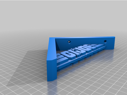 gi joe shelf bracket disciplemichael 3d print model - Mito3D