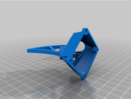 te piranha toothpick canopy v1 tarboor-engineering aio betafpv fpv whoop 3d print model - Mito3D