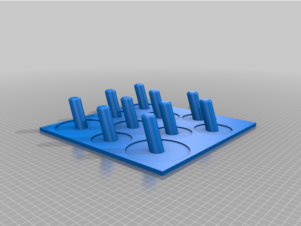 kraken epóxi copo torneiro suporte robdoc 3d print model - Mito3D
